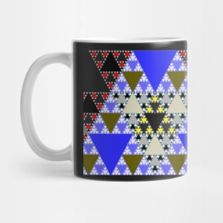 Sierpinski Triangles Mug